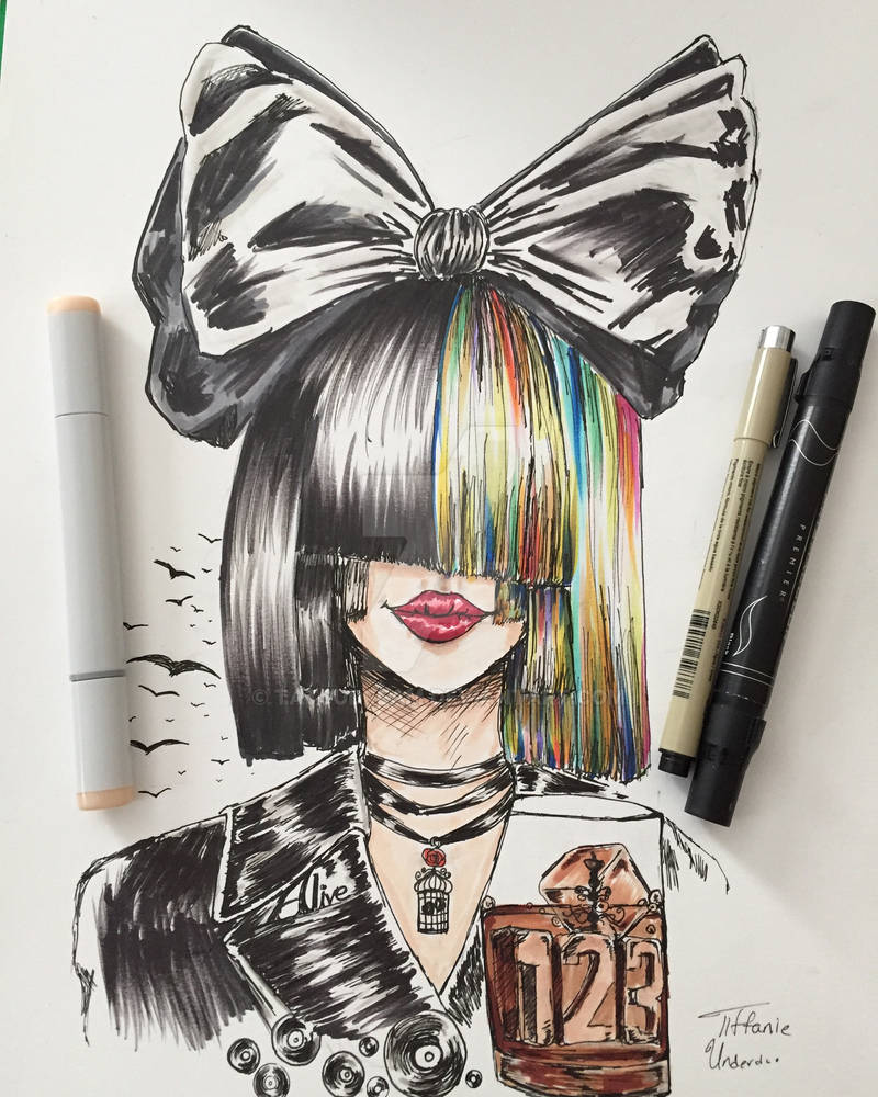 Drawing Sia By Tatsudream On DeviantArt drawing-sia-by-tatsudream-on-deviantart