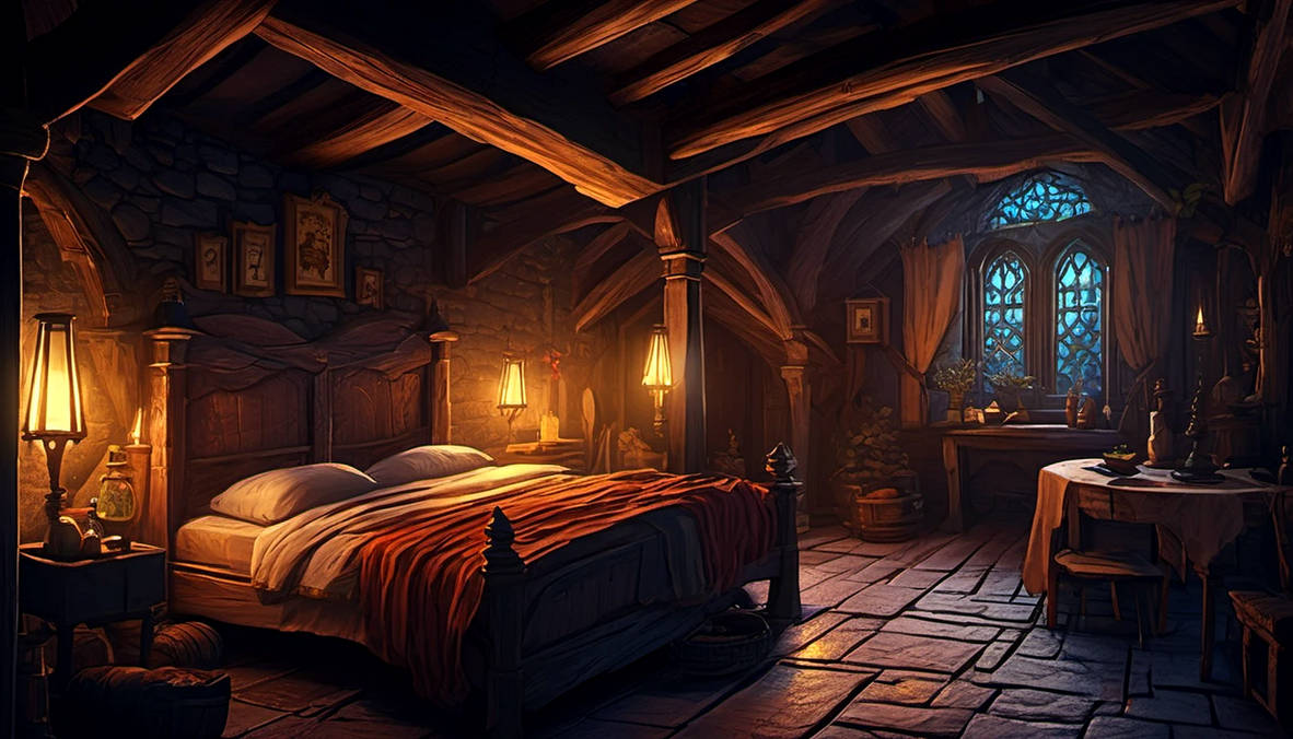 Medieval Inn Room by AmateurFantasyEdits on DeviantArt