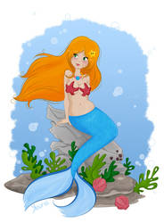 Dash, the mermaid