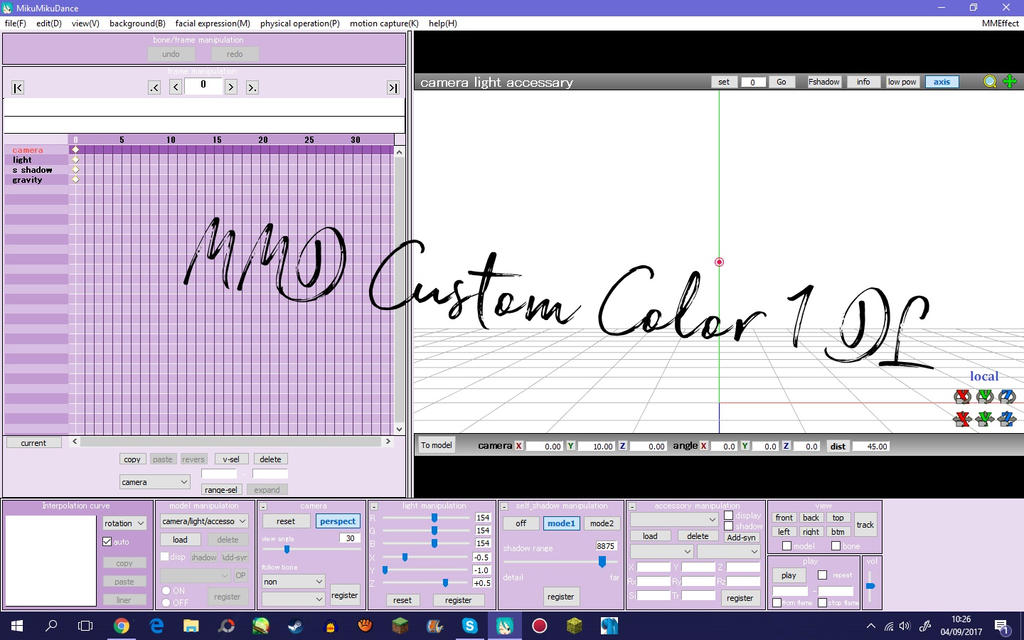 Color Code Mmd MMD Purple Color DL by Miihh on DeviantArt