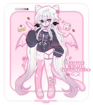 ADOPTABLE Petite Devil Shortcake (CLOSED)