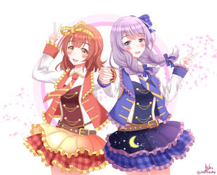 Miyuki and Kanon - Sunshine and Moonlight