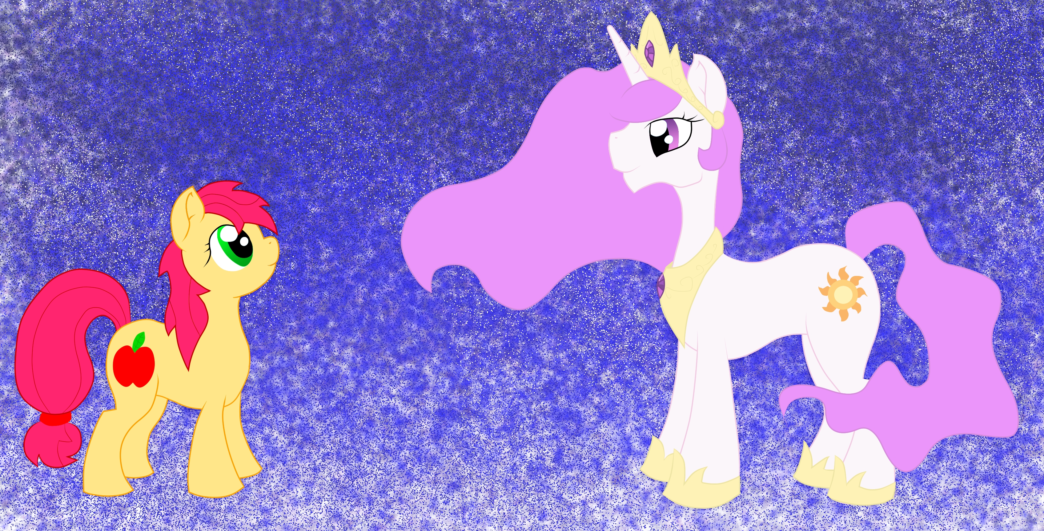 Sweet Apple scene redraw