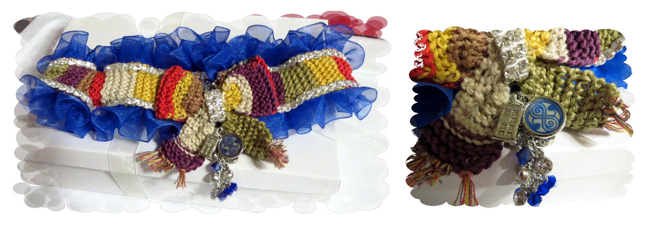 Doctor Who wedding garter