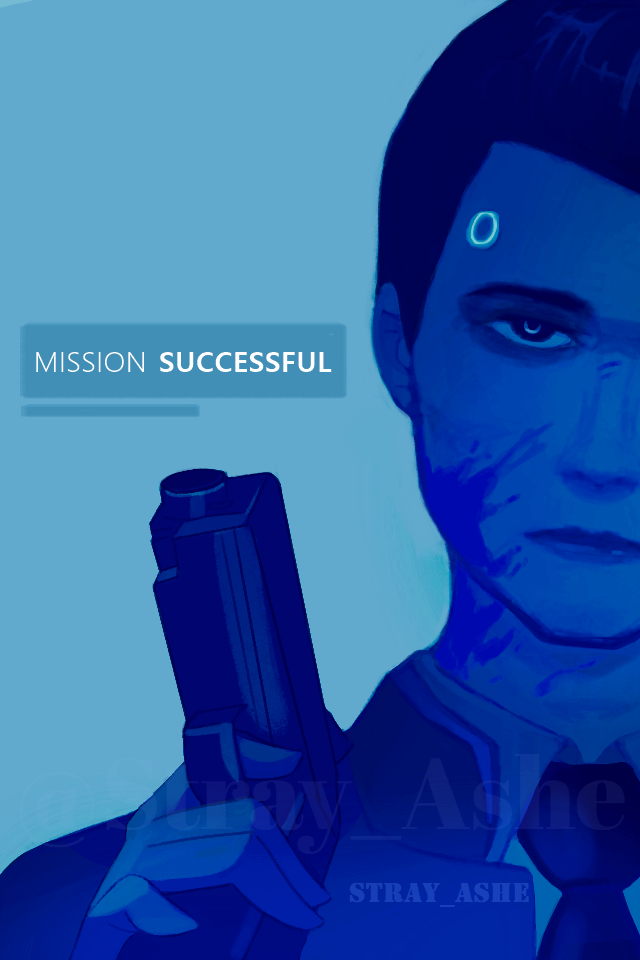 Machine Connor by Stray-Ashe on DeviantArt