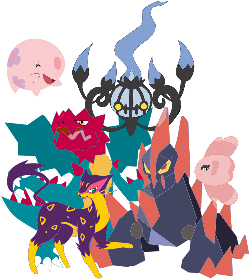 Unova Team by eraport6 on DeviantArt