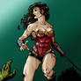 Wonder Woman Vs Cyclops Color