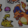 Charizard yelling at Pikachu