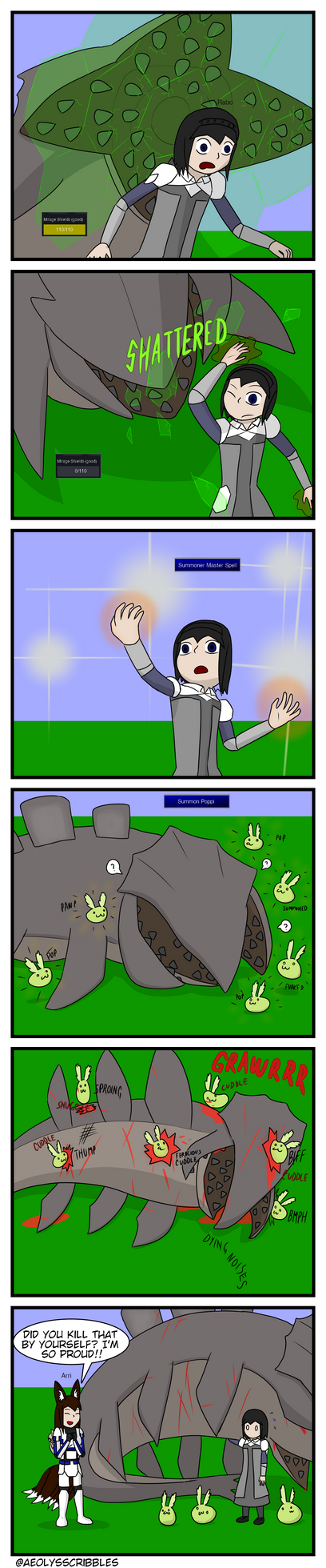 084 Summon bigger fish by AeolysBreeze on DeviantArt