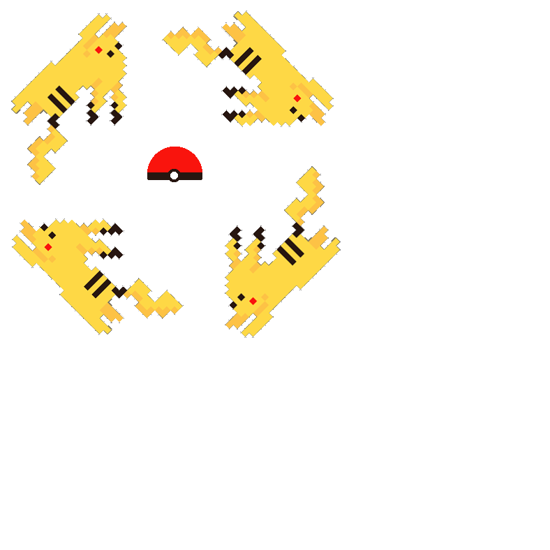 Pokemon Recurring Pattern Pikachu Repeat Pattern by sketchartist6 on DeviantArt