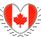 Canada Heart Stamp