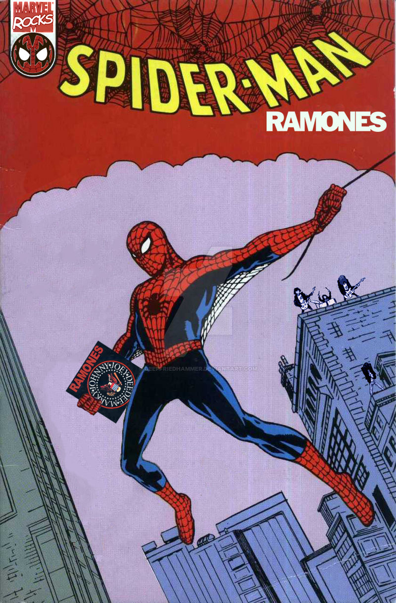 Spider-Man Ramones by deepfriedhammer on DeviantArt