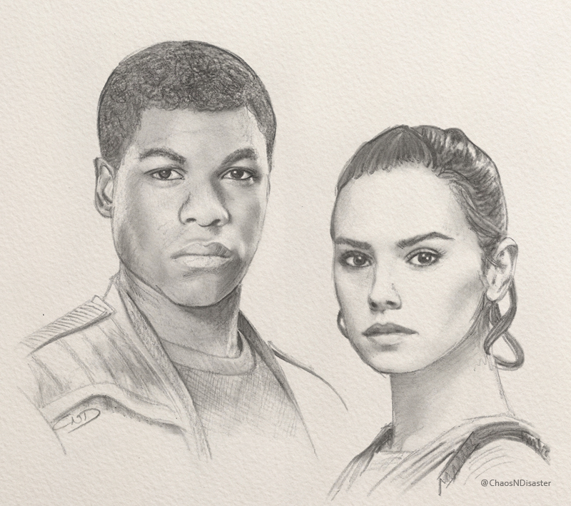 Finn and Rey