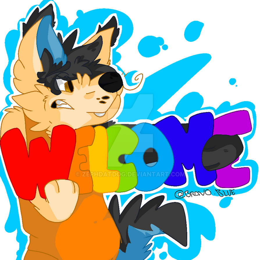 New Blue Deviantart ID by ZephDatDog on DeviantArt