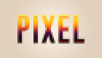 Colorful Pixelate Text Effect In Photoshop