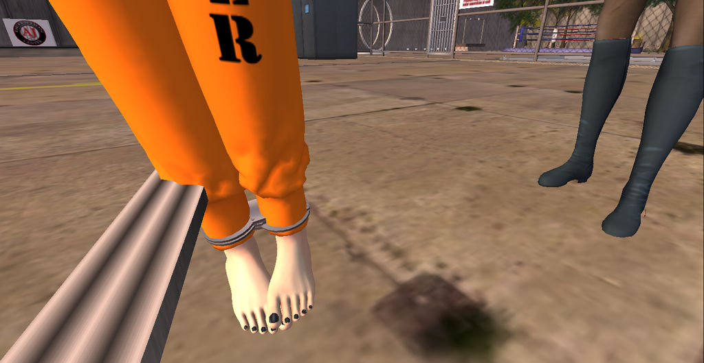 Shackled Foot Cuffed Feet by Barefoot-Inmate on DeviantArt
