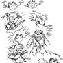 Goku sketches