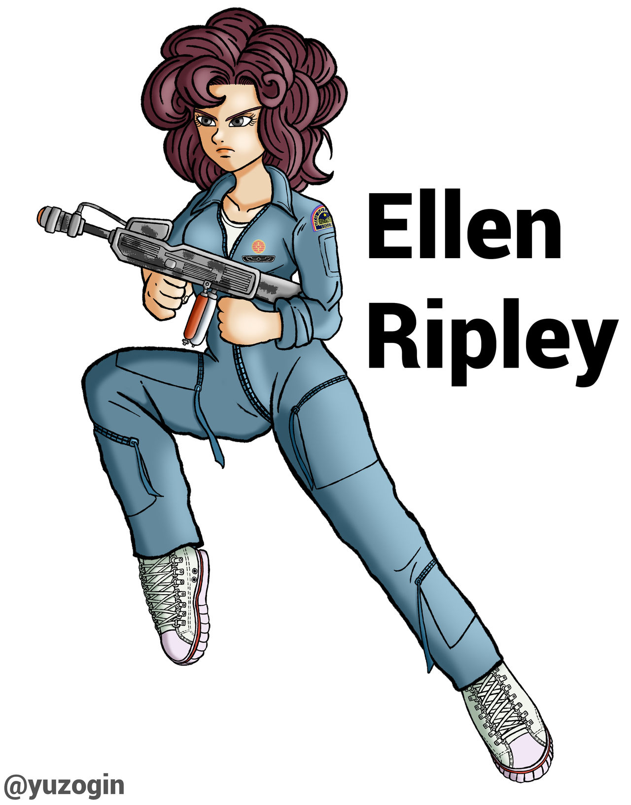 Ellen Ripley by yuzogin on DeviantArt