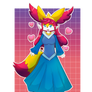 Braixen Beauty (background A)