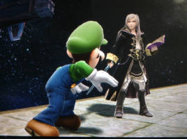 Smash Girls: Robin and Luigi (original)