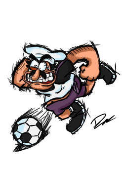 Pizza Tower - Peppino In Mario Strikers Style