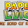 Paper Luigi: - The Lord Of Far Lands - | Logo