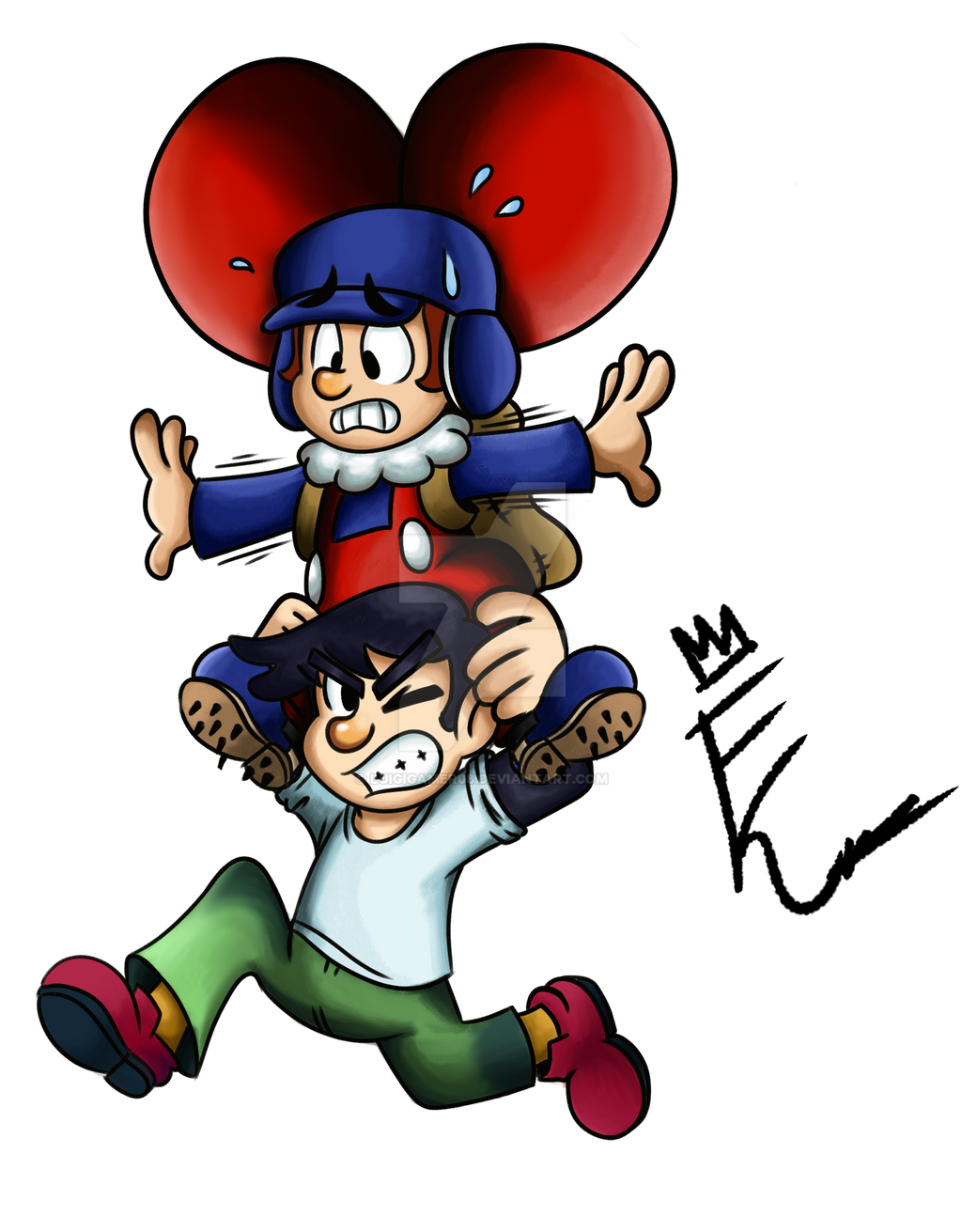 Mario and Luigi RPG Balloon Fighter Urban Champion