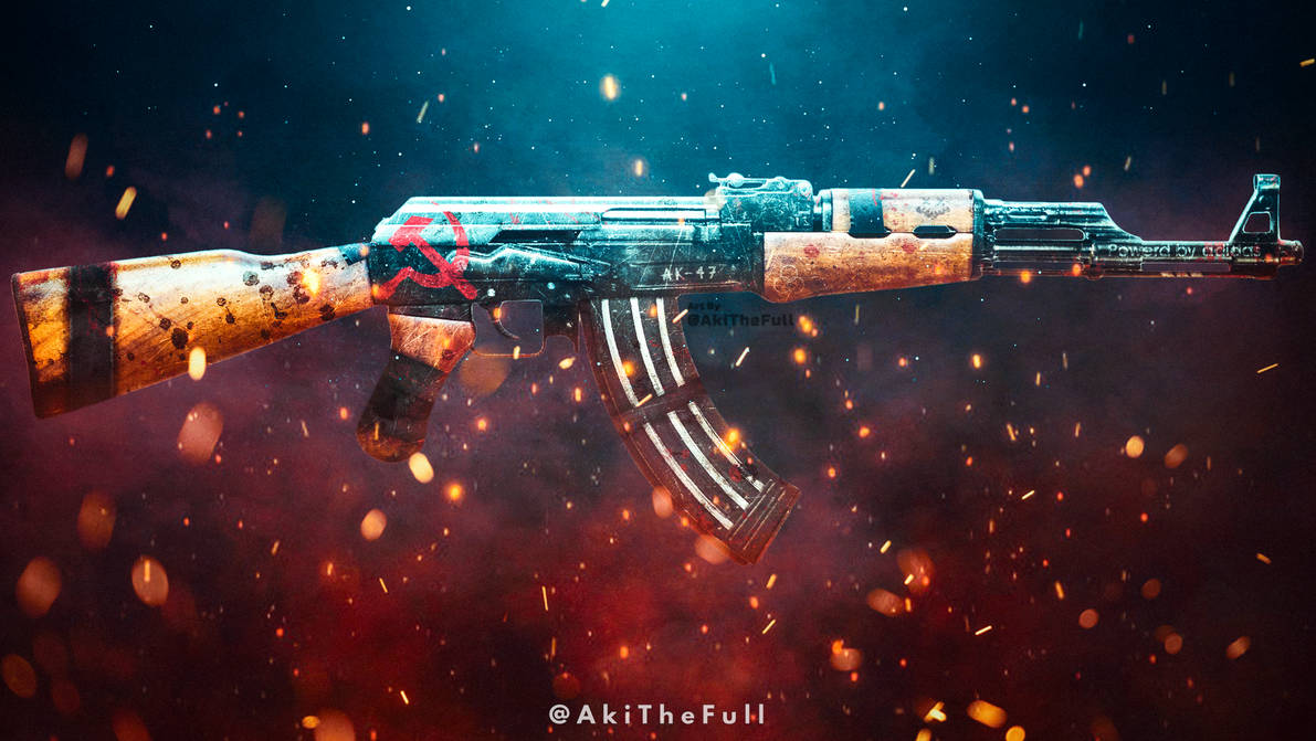 Game Wallpaper/Thumbnail: AK-47 COD/CSGO by AnantTripathi on DeviantArt