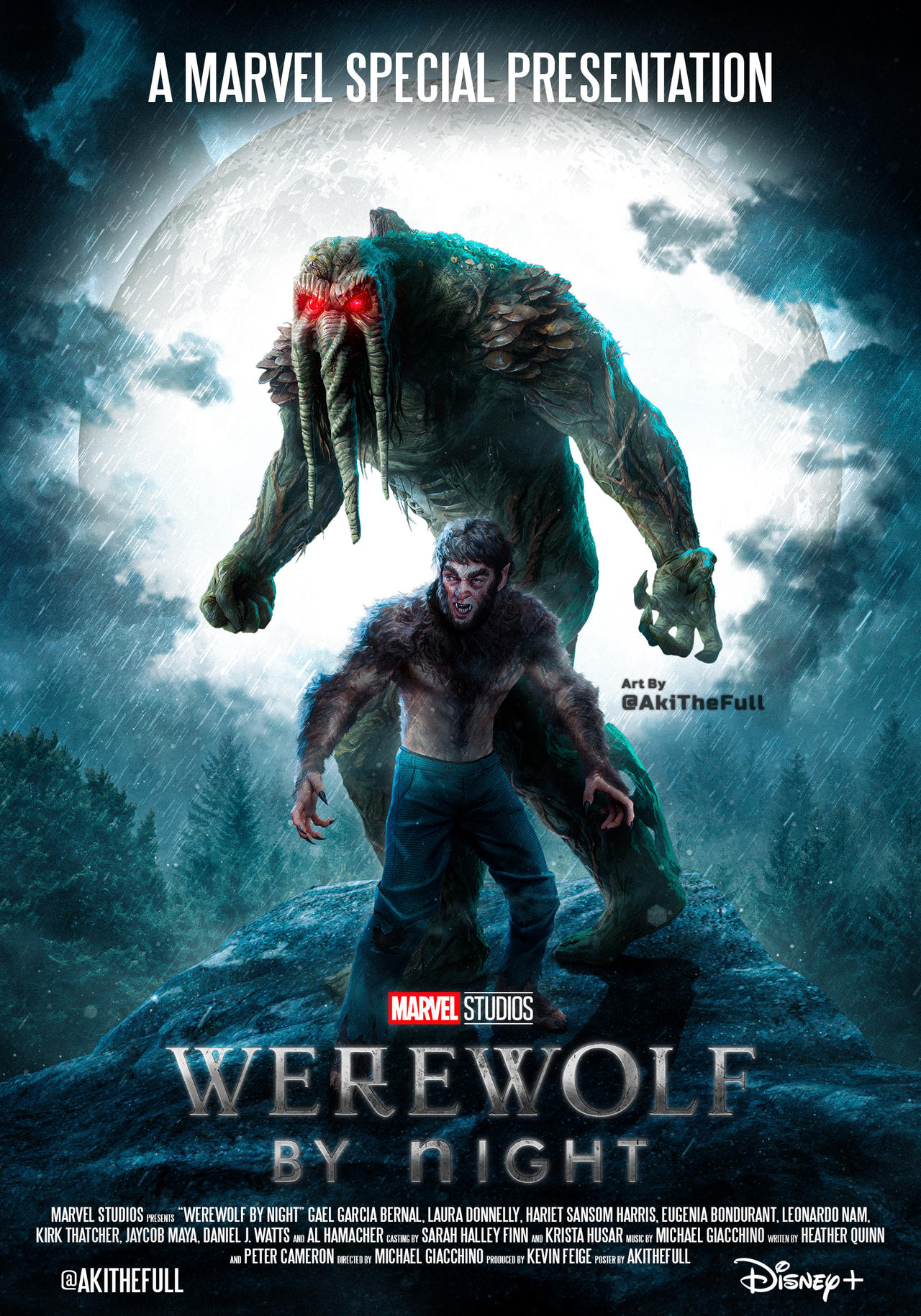 Werewolf By Night New Poster From The Marvel Studios Special Home