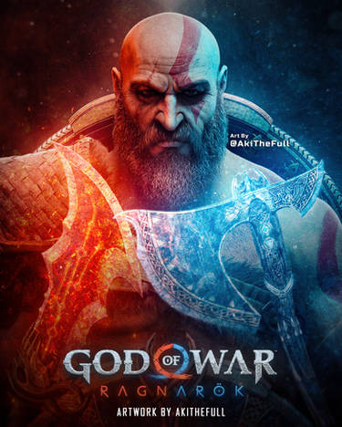 Thor, God of War Ragnarok by KimochiiArt on DeviantArt