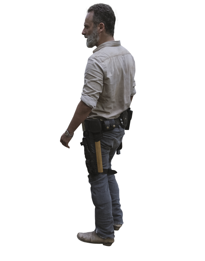 Rick Grimes Side Profile PNG The Walking Dead by AkiTheFull on DeviantArt