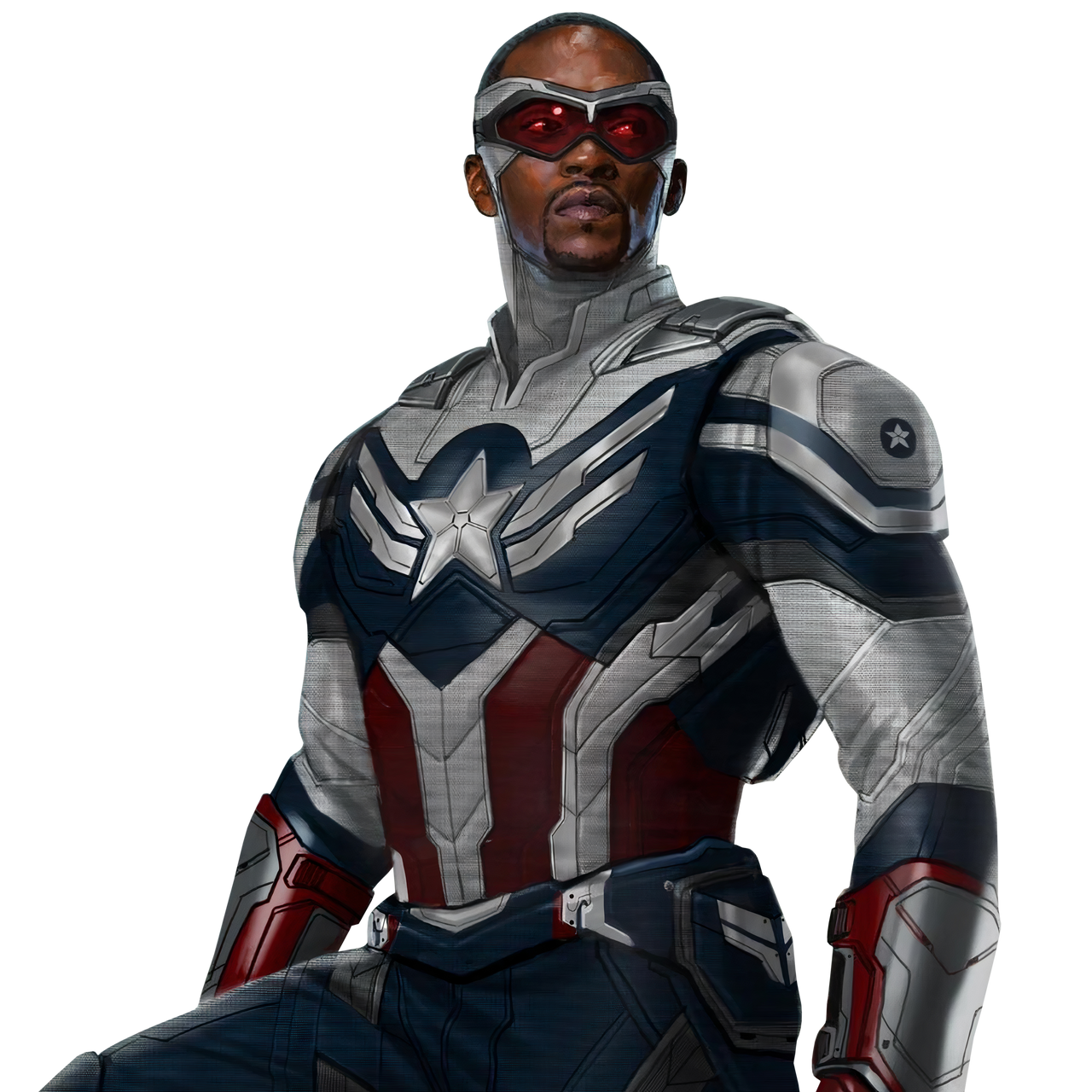 Sam Wilson Captain America Concept Art PNG by AkiTheFull on DeviantArt