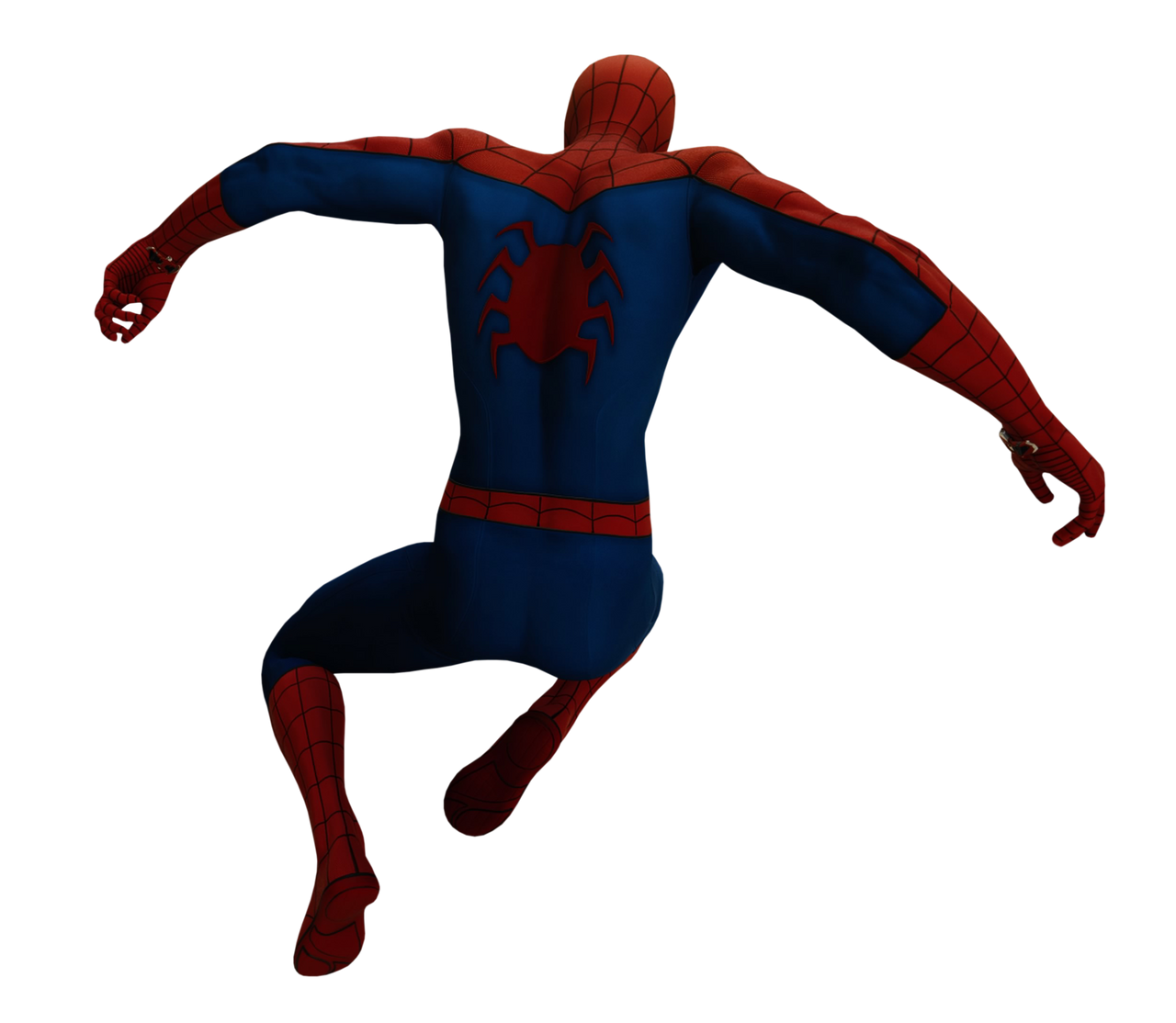 Spider Man Classic Suit Back View Falling PNG By AkiTheFull On DeviantArt spider-man-classic-suit-back-view-falling-png-by-akithefull-on-deviantart