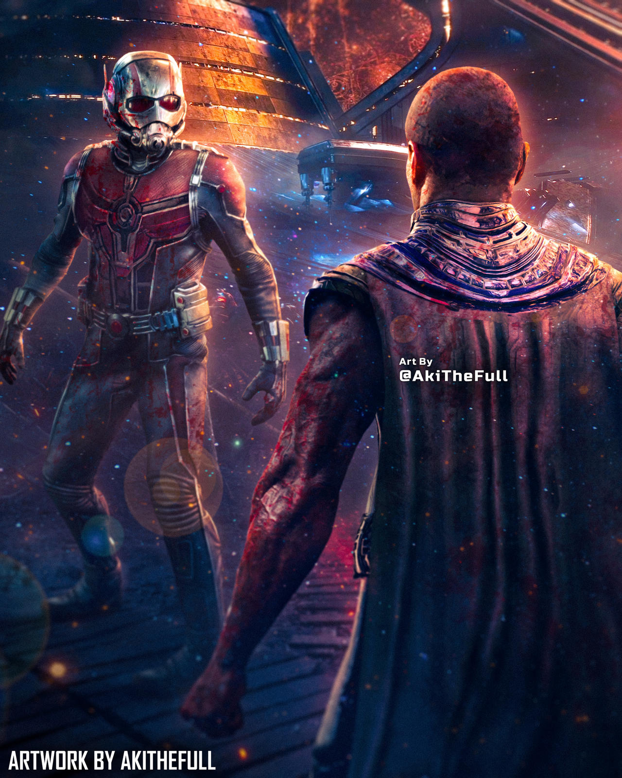 Ant-Man VS Kang The Conqueror Concept Art by AkiTheFull on DeviantArt