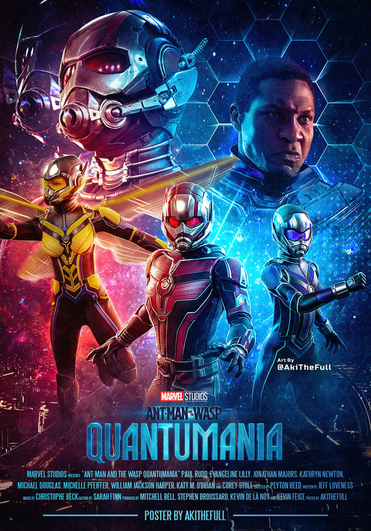 Ant-Man And The Wasp Quantumania Poster by AkiTheFull on DeviantArt