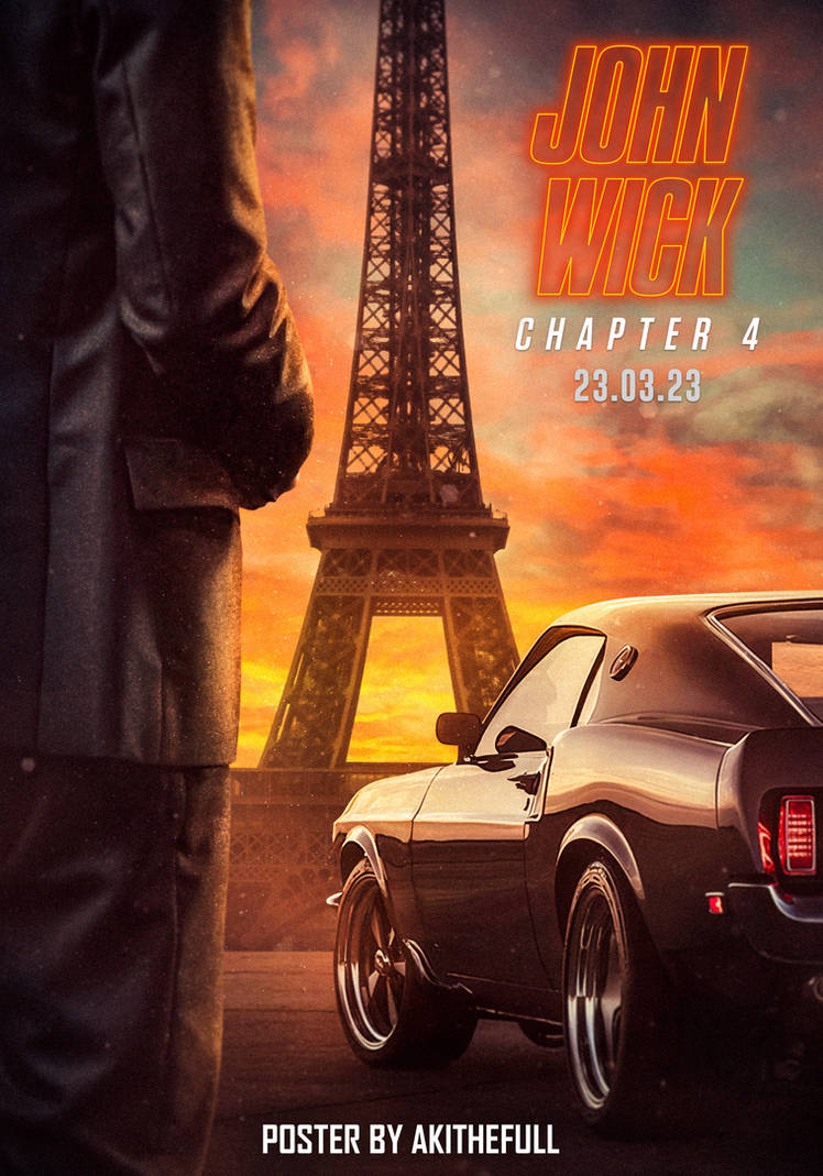 John Wick: Chapter 4 (2023) DVD Cover by CoverAddict on DeviantArt