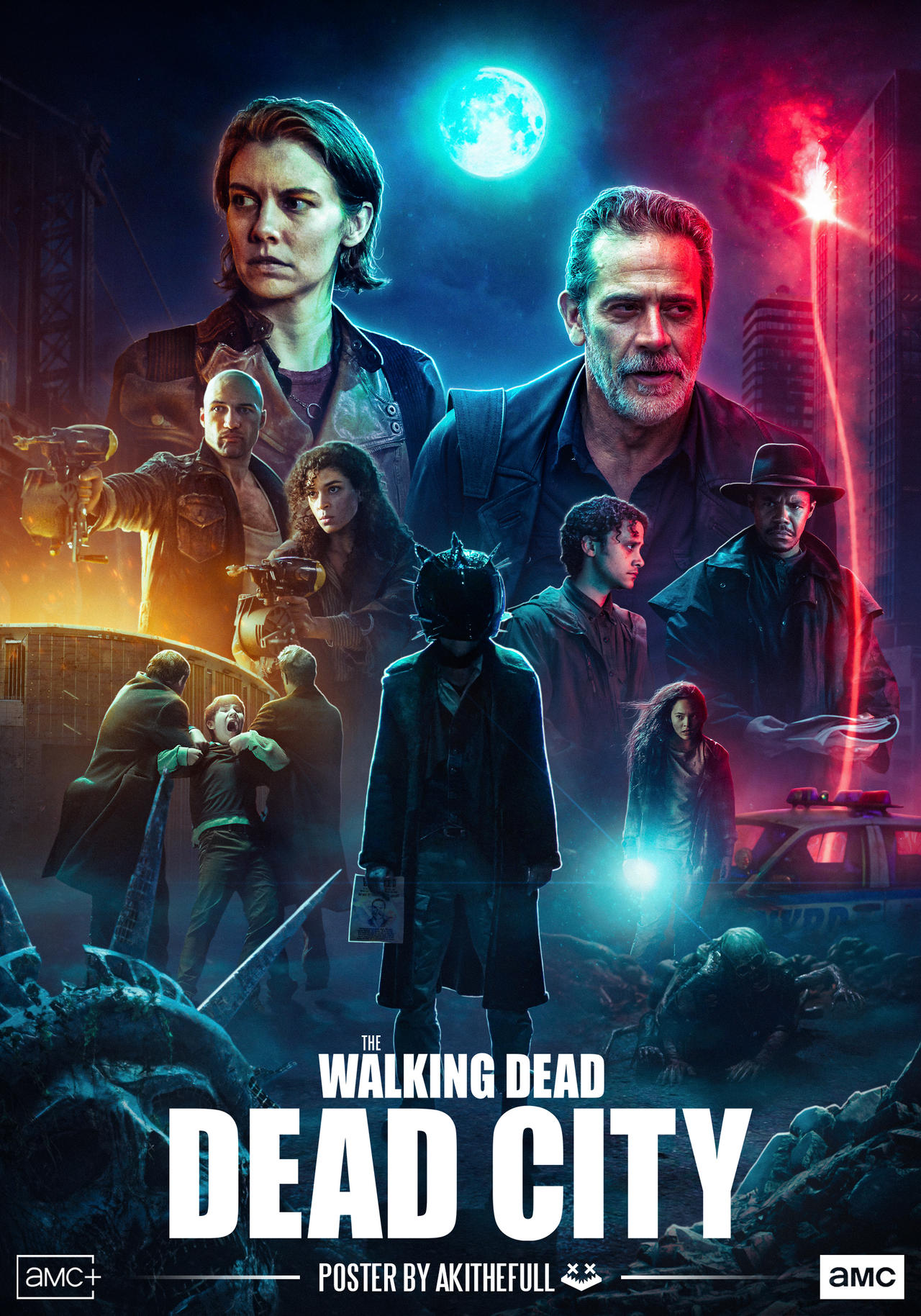 TWD Dead City Poster by AkiTheFull on DeviantArt