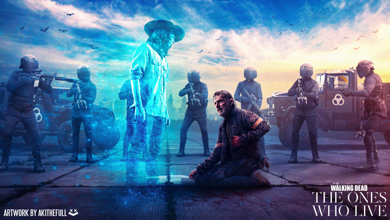 Rick And Ghost Carl Concept Art - The Walking Dead by AkiTheFull on ...