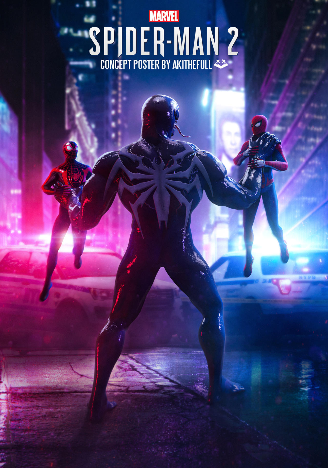 Amazing Spider-man 2 android game poster venom by jogofogo on DeviantArt