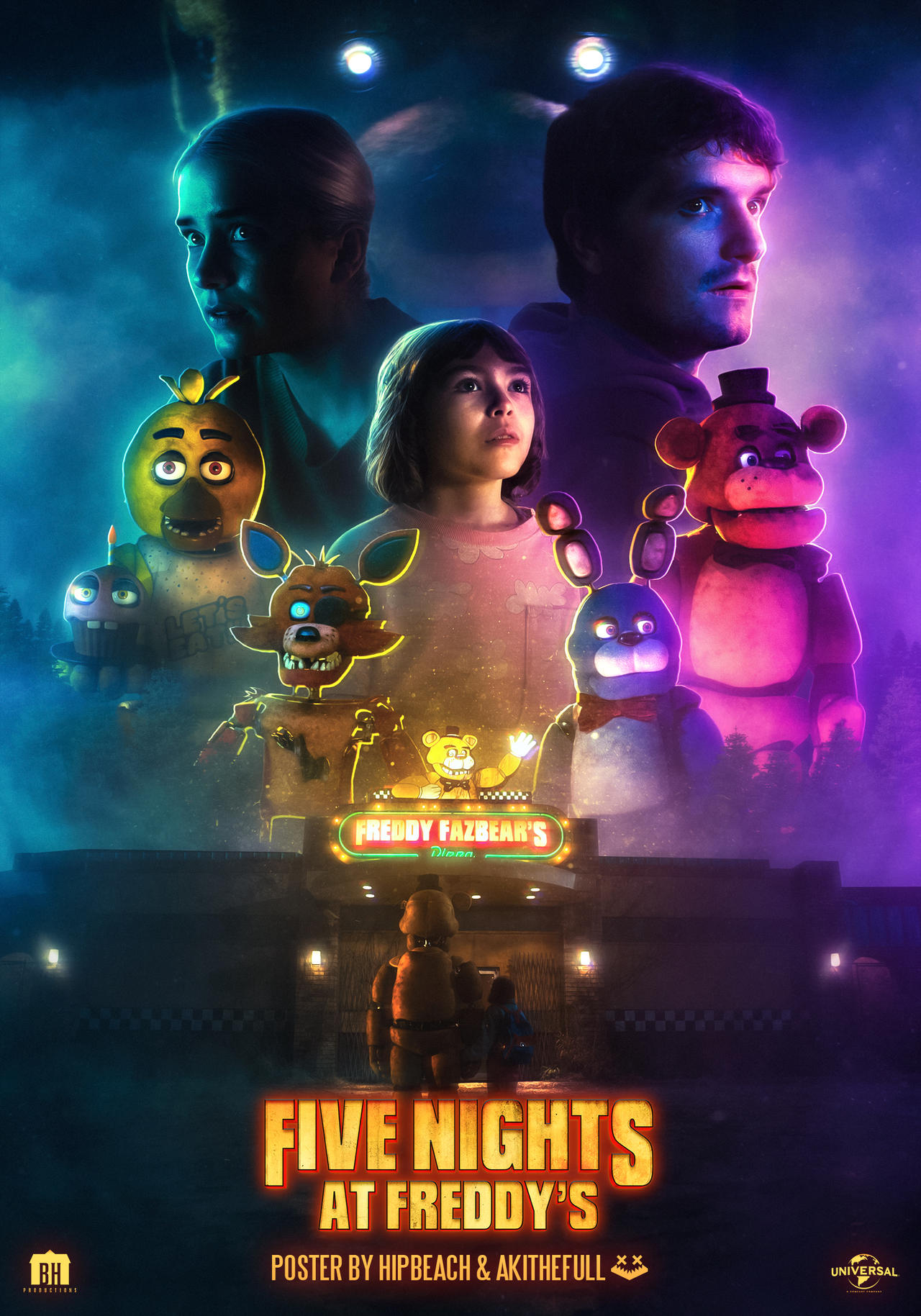 Five Nights At Freddy's Poster by AkiTheFull on DeviantArt