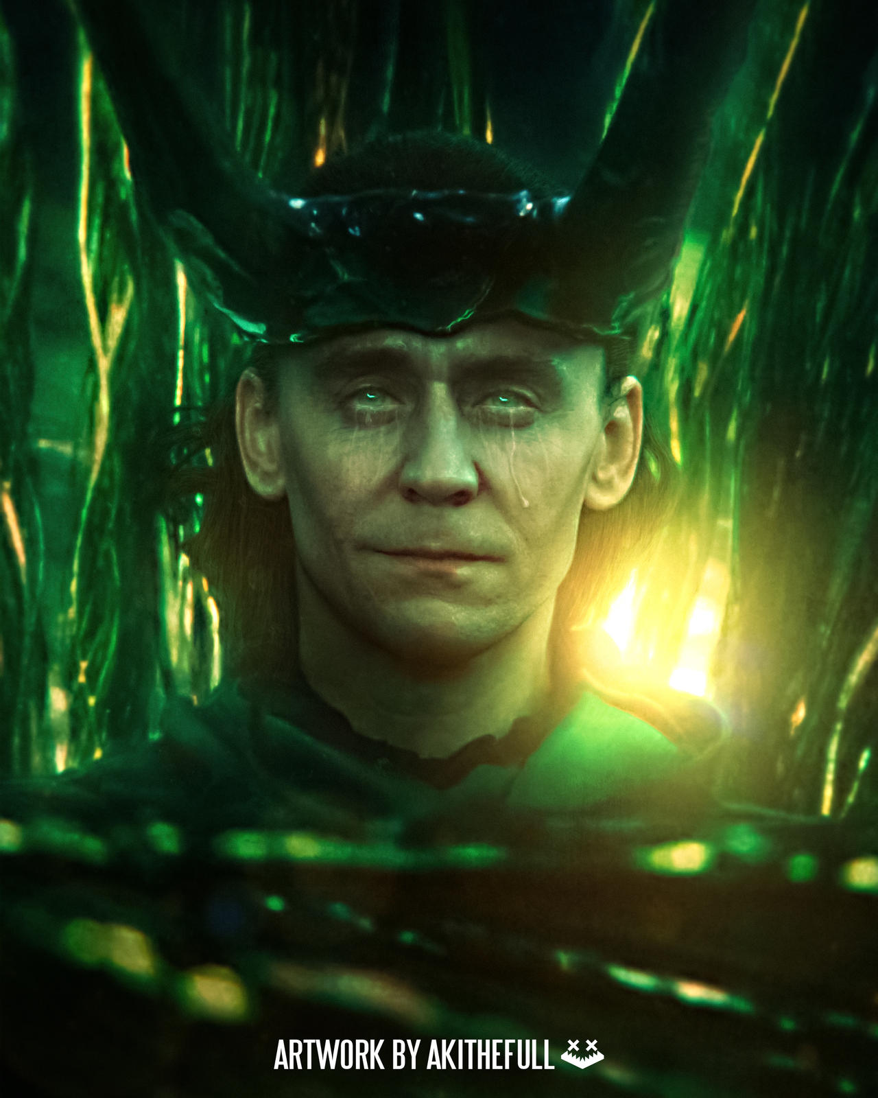 Loki The God Of Stories Portrait by AkiTheFull on DeviantArt