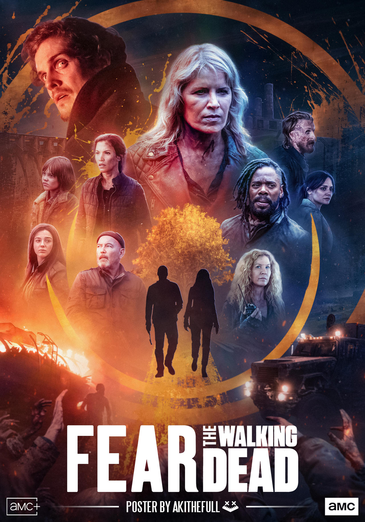 Fear The Walking Dead Finale Poster by AkiTheFull on DeviantArt