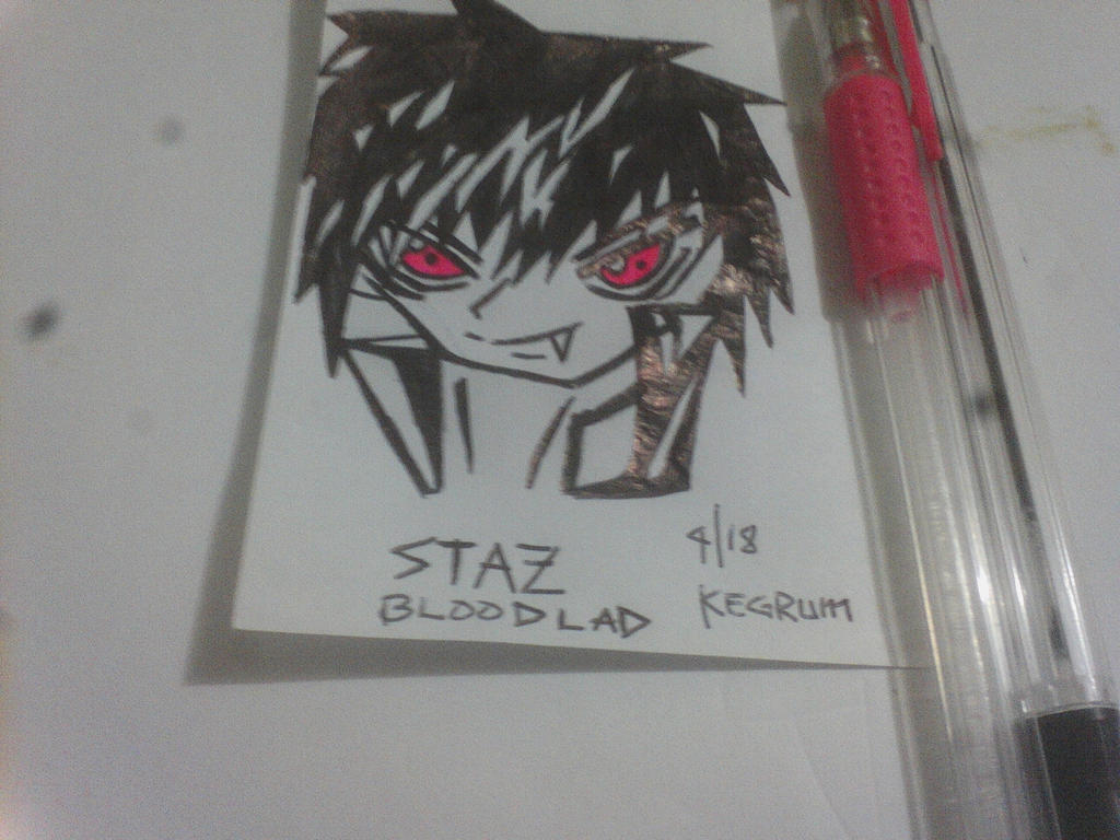 Staz from Blood Lad