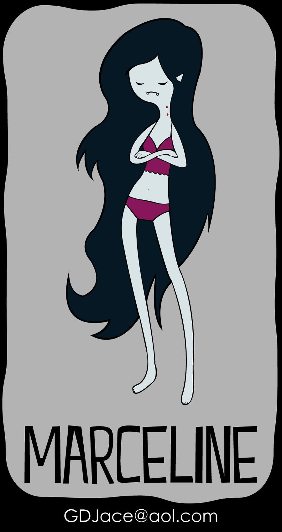 pouting Marceline