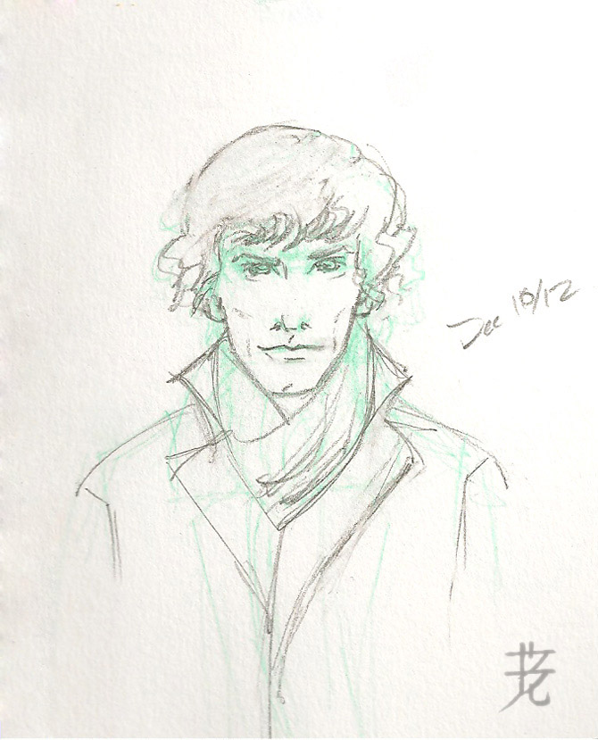 Sherlock Doodle