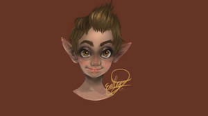 Drawing of a Pixie