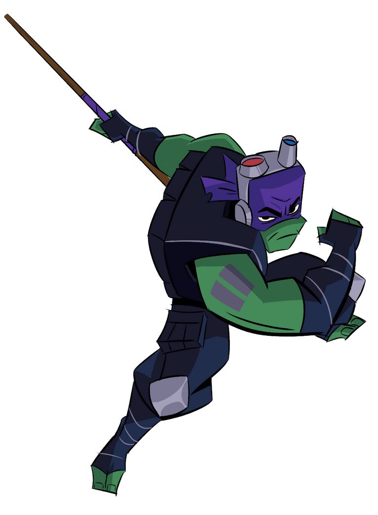 Future Donnie (rottmnt future) png by An0niM4y on DeviantArt