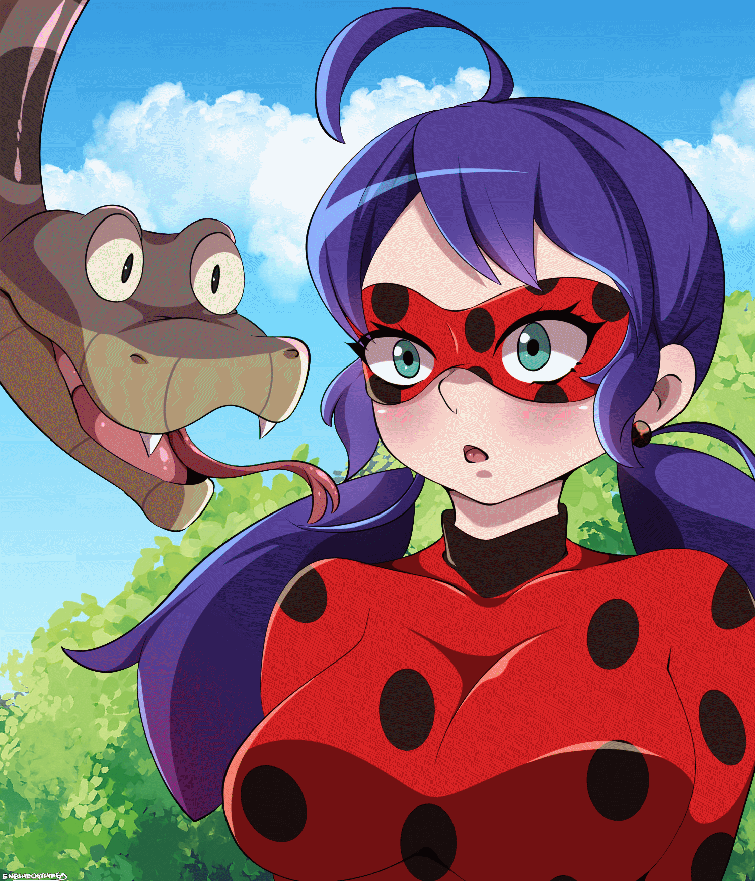 Commission Ladybug Commission ANIMATION LadyBug Hypnotized by EneTheLigthingDancer on ...