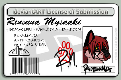 rinsuna Deviantart card~