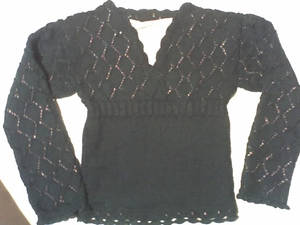 a v neck depth sweater